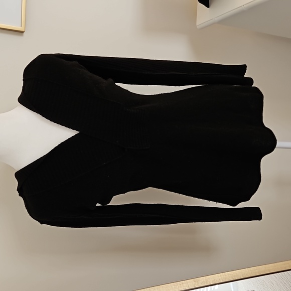 Aqua Cashmere Hooded Sweater - Picture 1 of 7